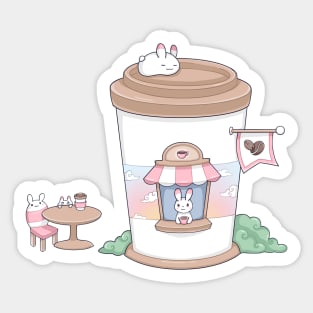 Good morning coffee Sticker